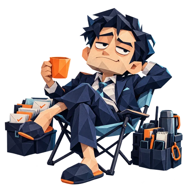 The Off-Duty Boss