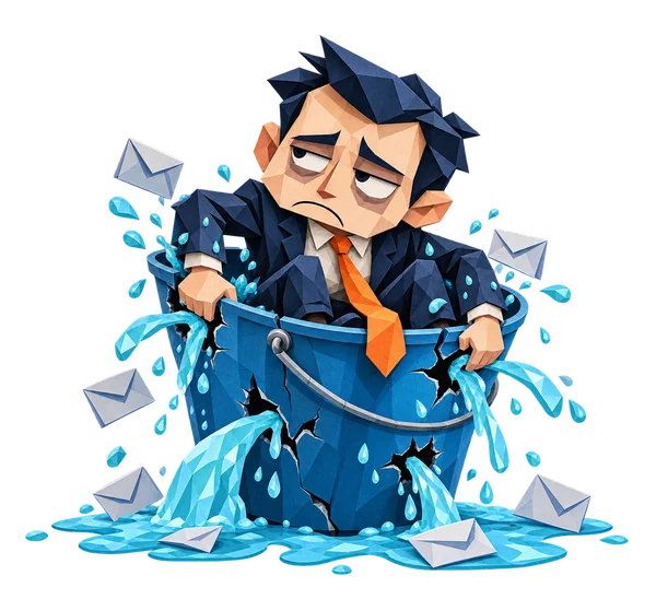 The Leaky-Bucket Boss